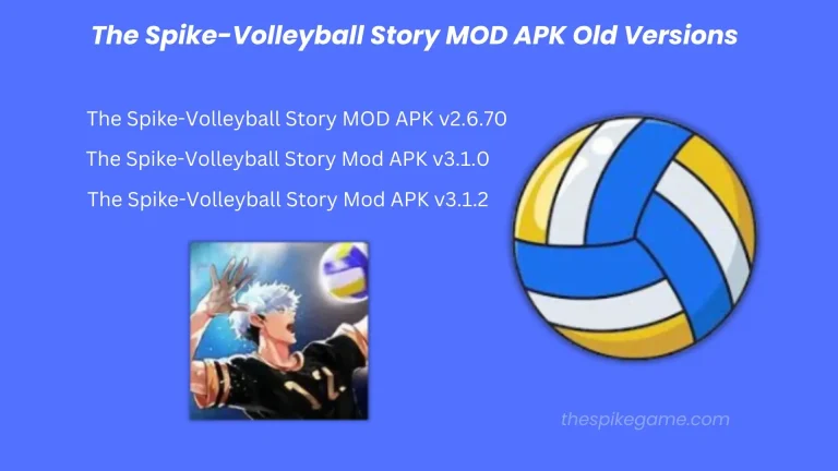 The Spike Volleyball Story MOD APK Old Versions