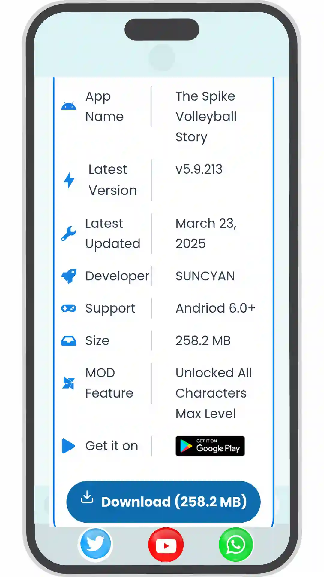 The Spike MOD APK Installation Screenshot 1